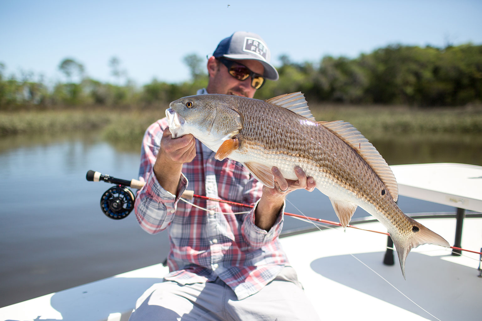 Jacksonville Fishing Charter, Fly Fishing Jacksonville, Redfish Jacksonville, Florida Fishing Charter, Hells Bay Whipray, Fishing Guide